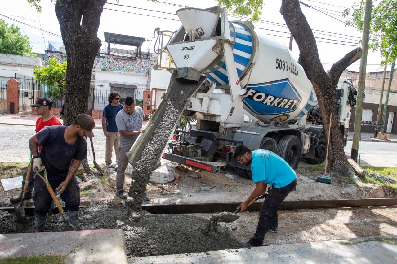 Avanzan las obras de puesta en valor de la Plaza Concordia