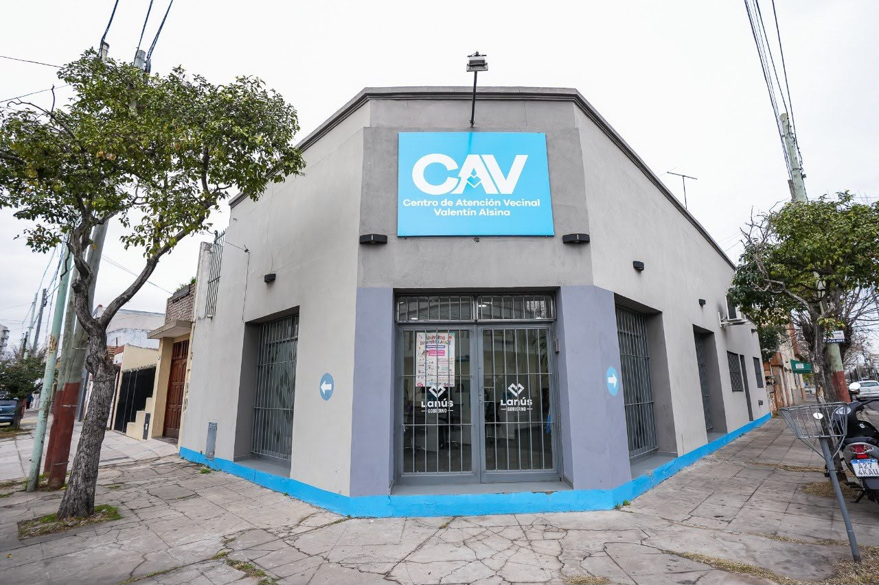 SE PUSO EN FUNCIONAMIENTO UNA NUEVA SEDE DEL CAV EN VALENTÍN ALSINA