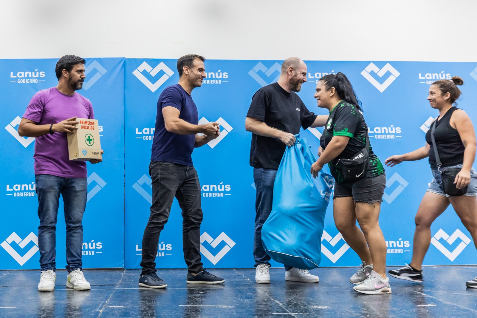 Relanzamiento del Programa Clubes en Marcha y entrega de kits deportivos