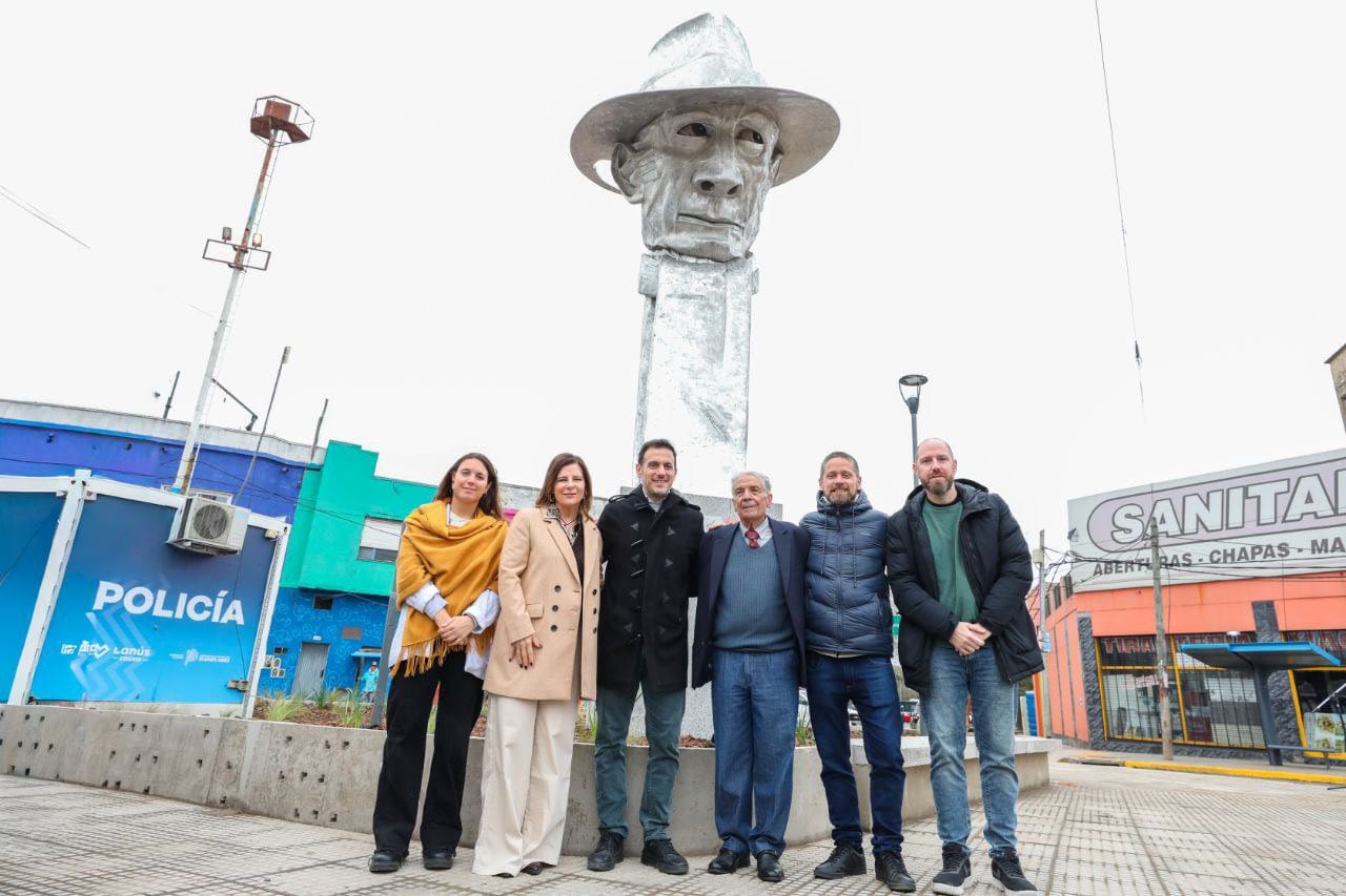 El Malevo de Fierro vuelve a dar su bienvenida en el Acceso Puente Alsina