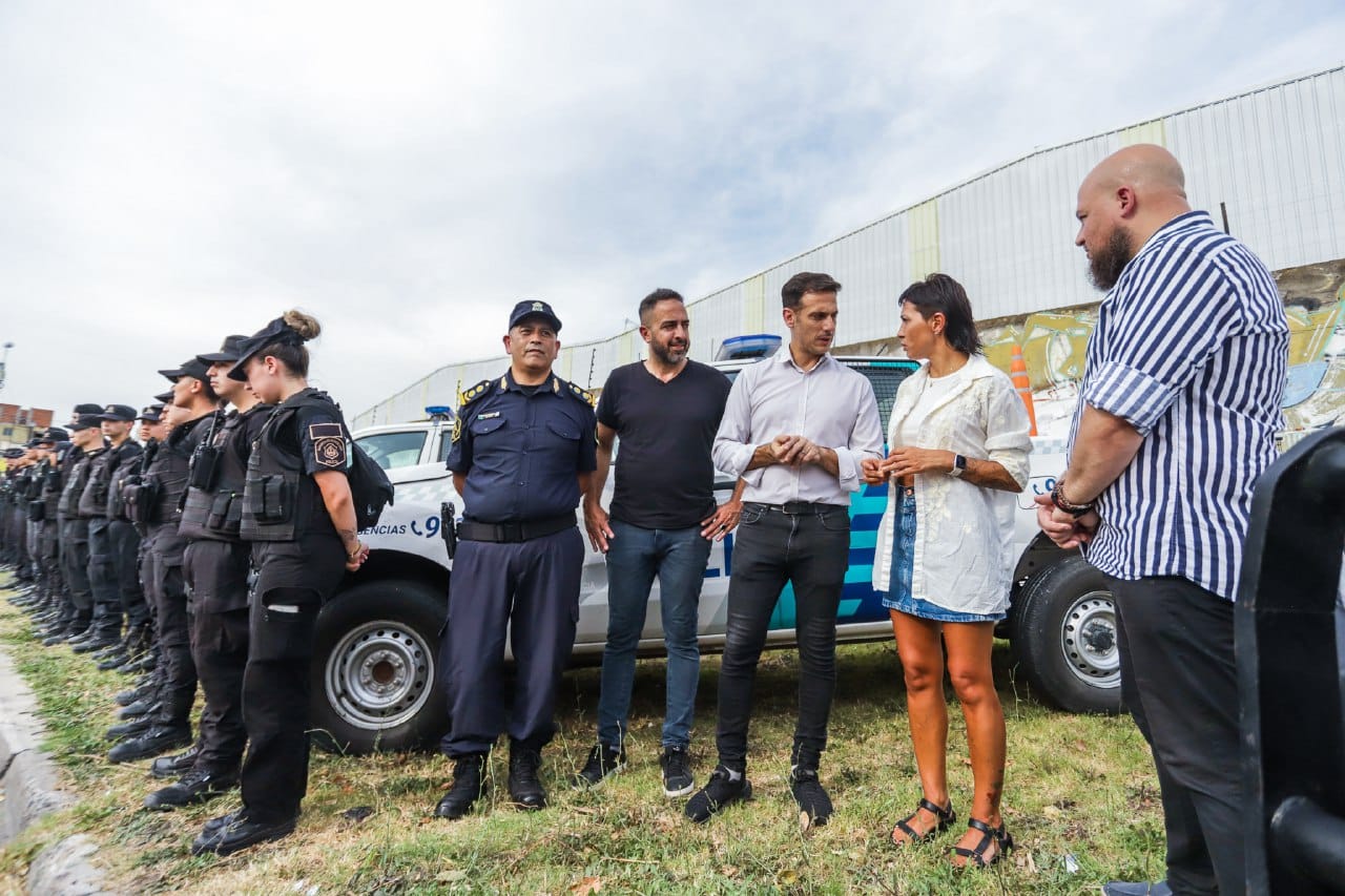 Megaoperativo de saturación vehicular en conjunto entre Lanús y Quilmes