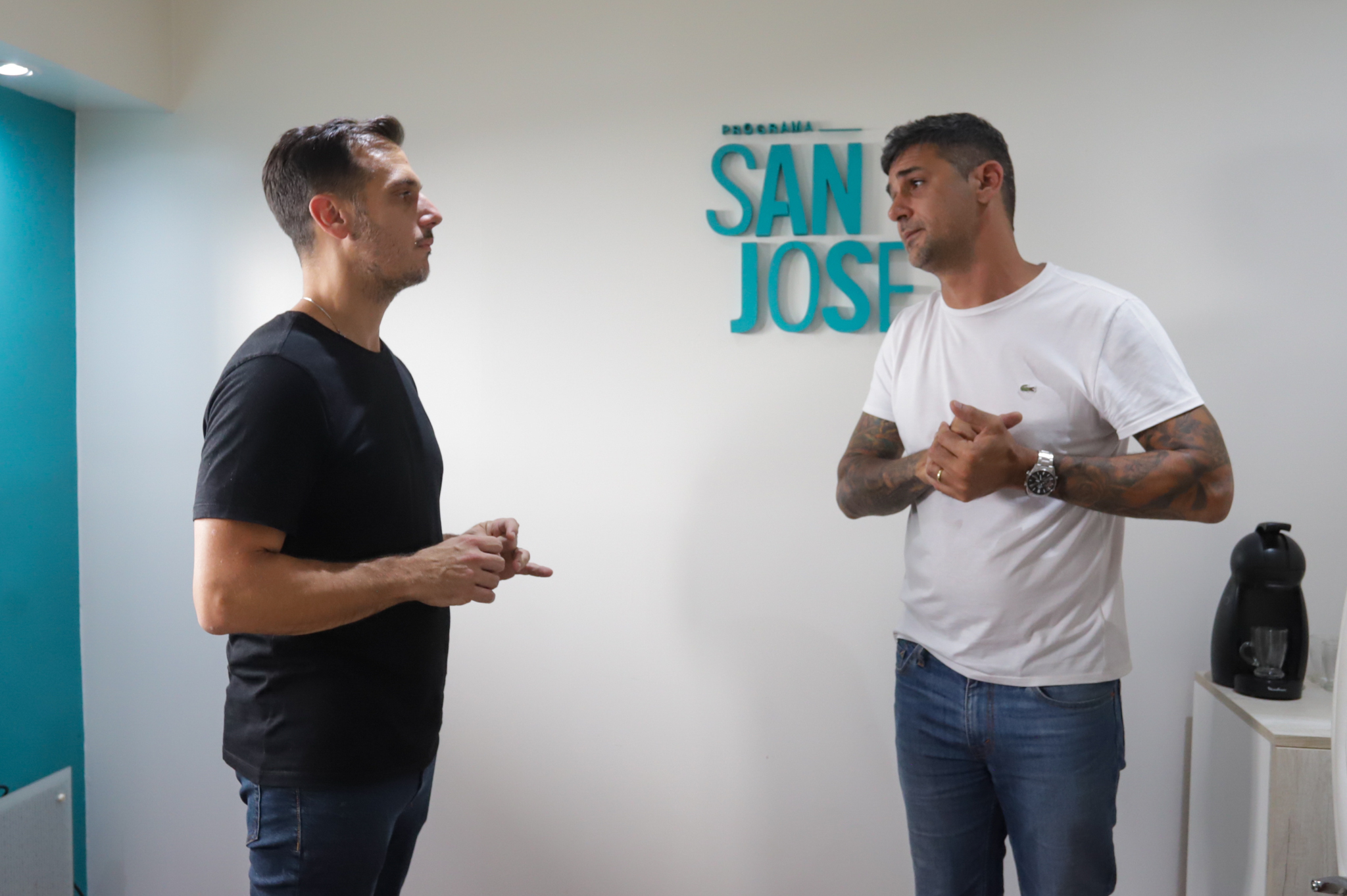 Julián Álvarez visitó el Centro Integral de Asistencia a las Adicciones "Programa San José"