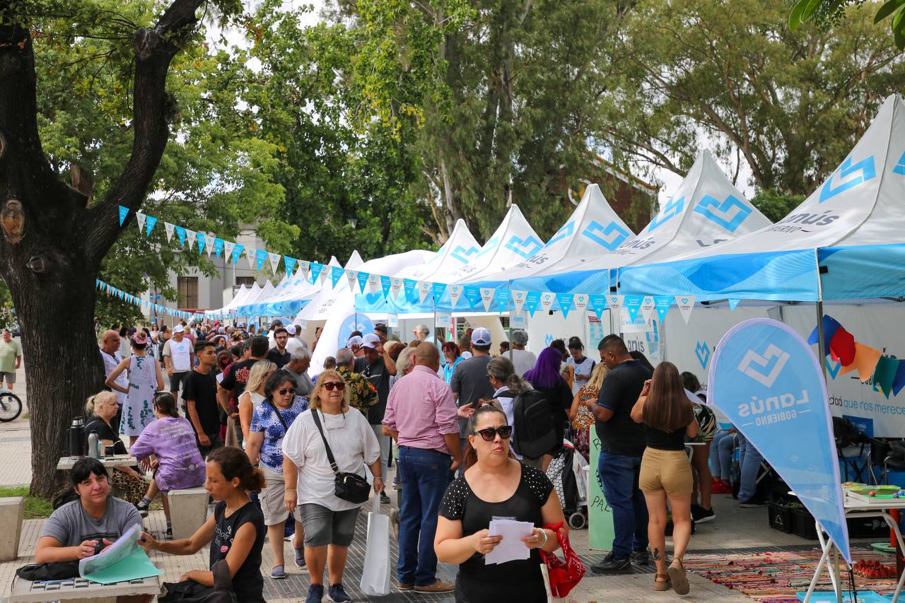 Nuevo operativo territorial Lanús Tu Gobierno, en Valentín Alsina