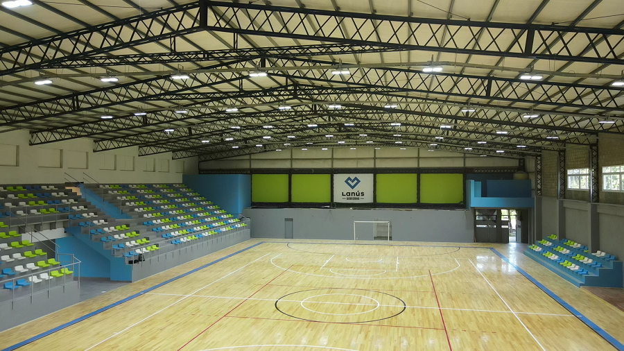 Microestadio Lionel Messi: una gran obra que se incorpora al Parque Central Las Colonias