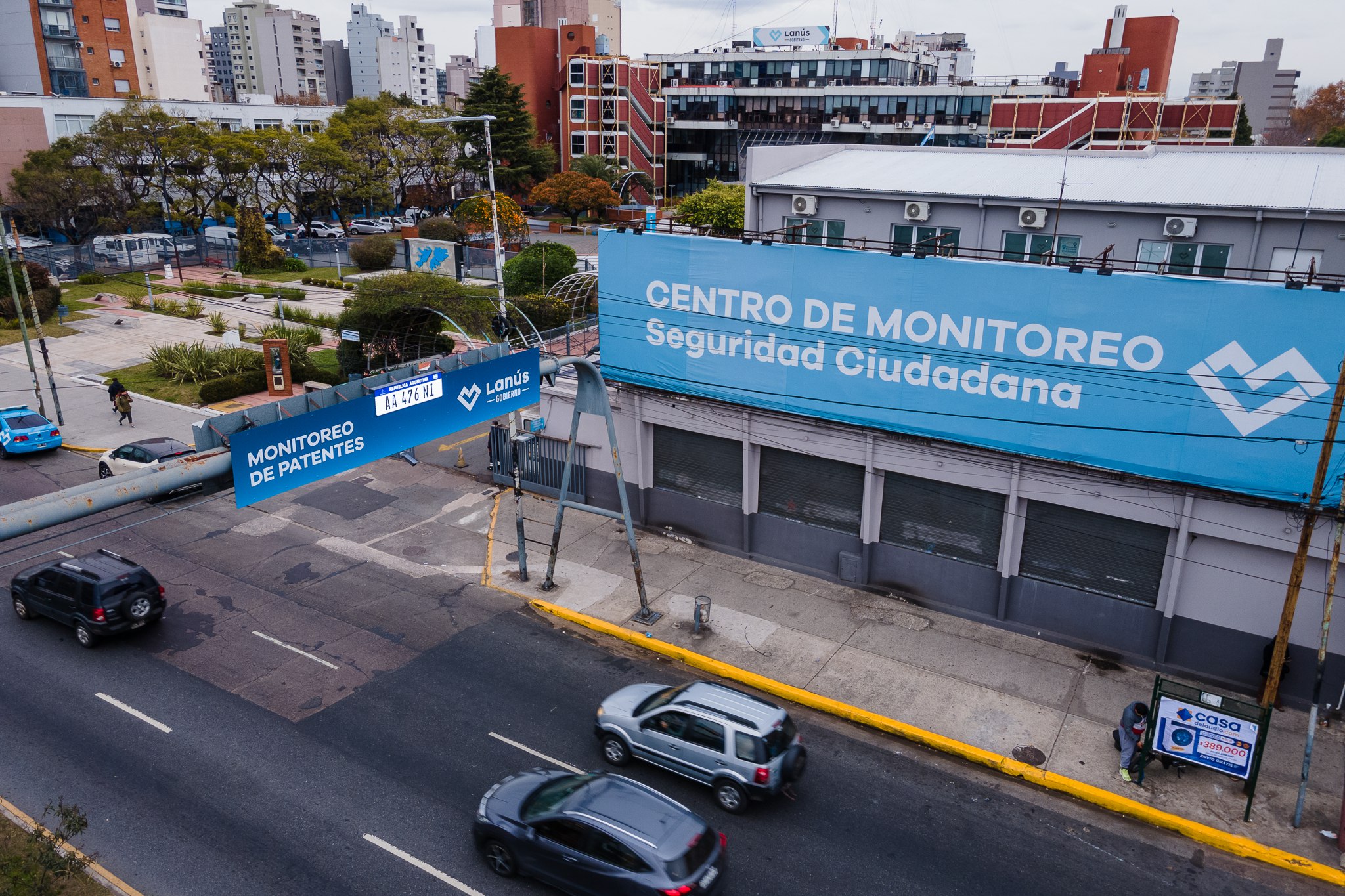 Colocación del primer Anillo Digital en la ciudad