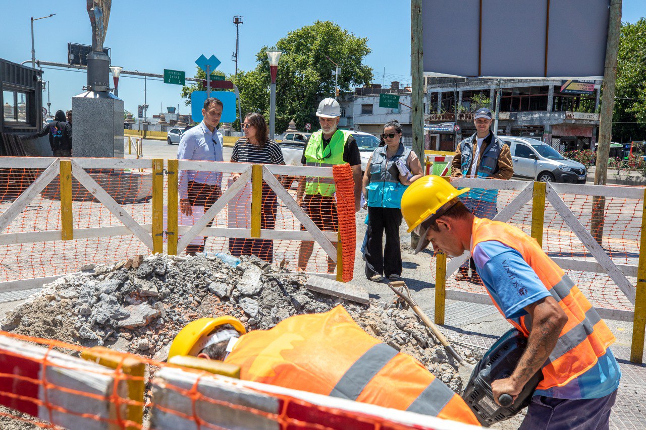 Distrito La Ribera: arrancan las obras en la zona del Puente Alsina