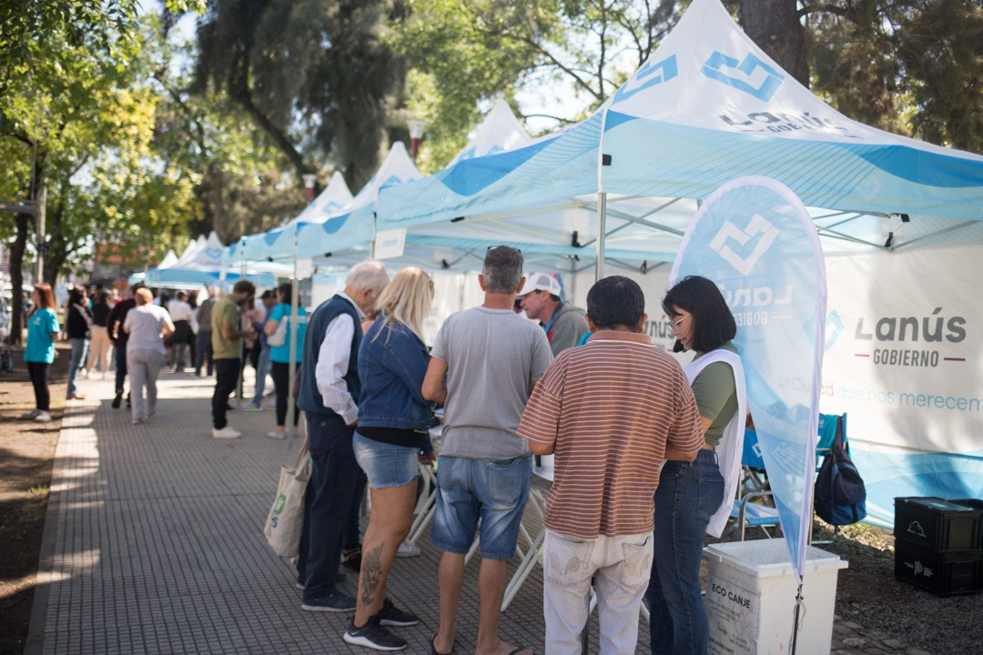 El operativo territorial Lanús Tu Gobierno llega a Lanús Este