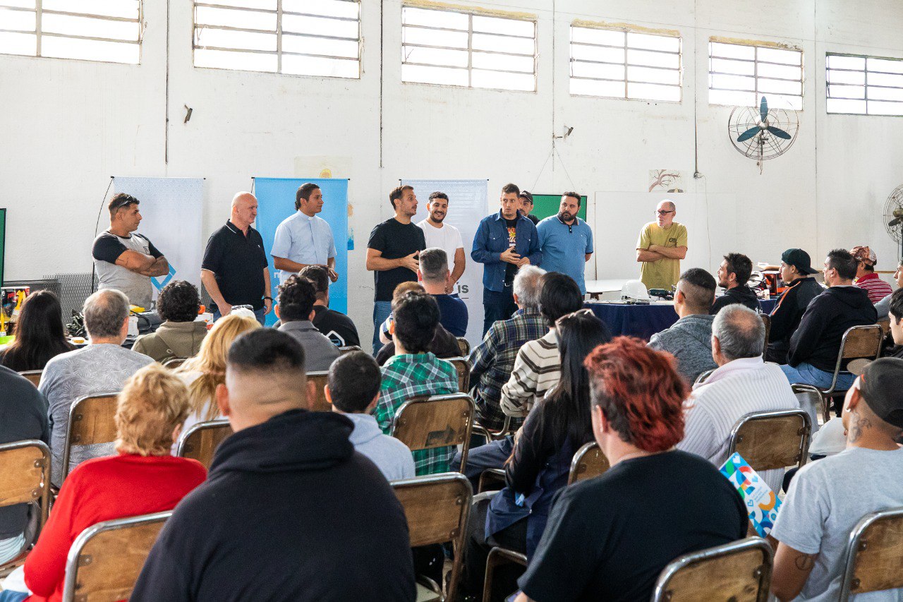 Inauguración de la Escuela de Oficios “Papa Francisco”