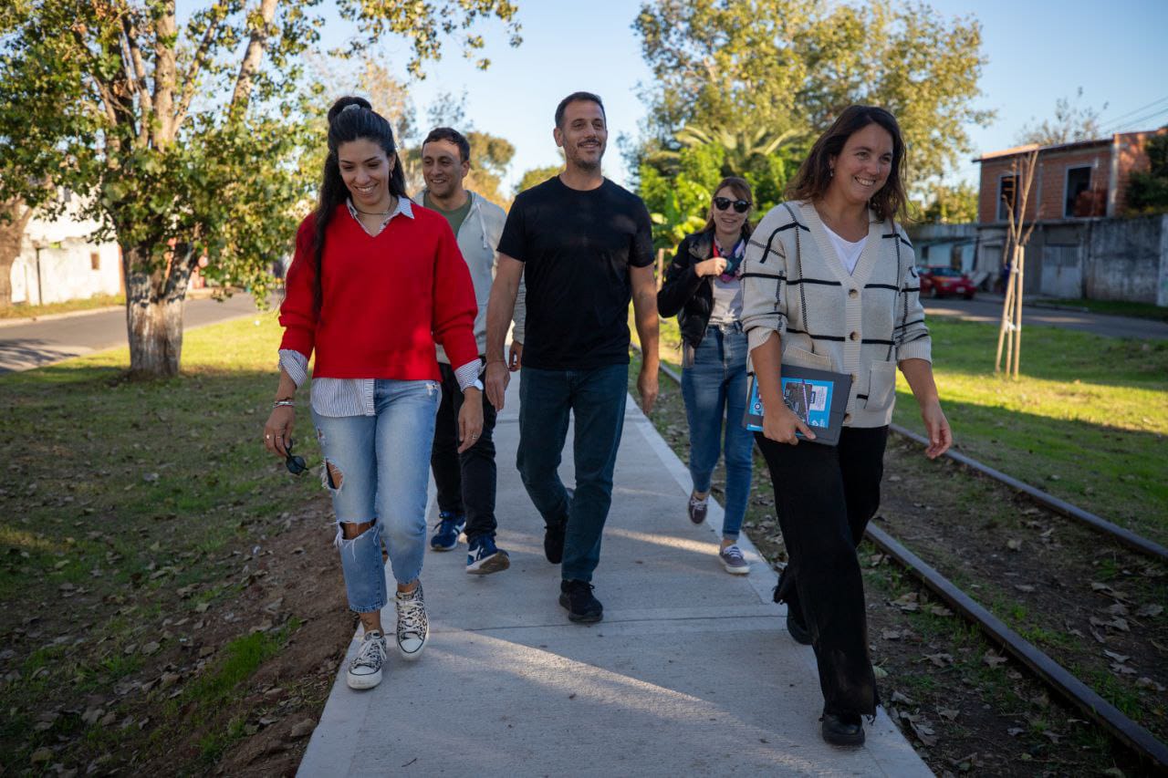 Avanzan las obras en el Parque Lineal del Oeste