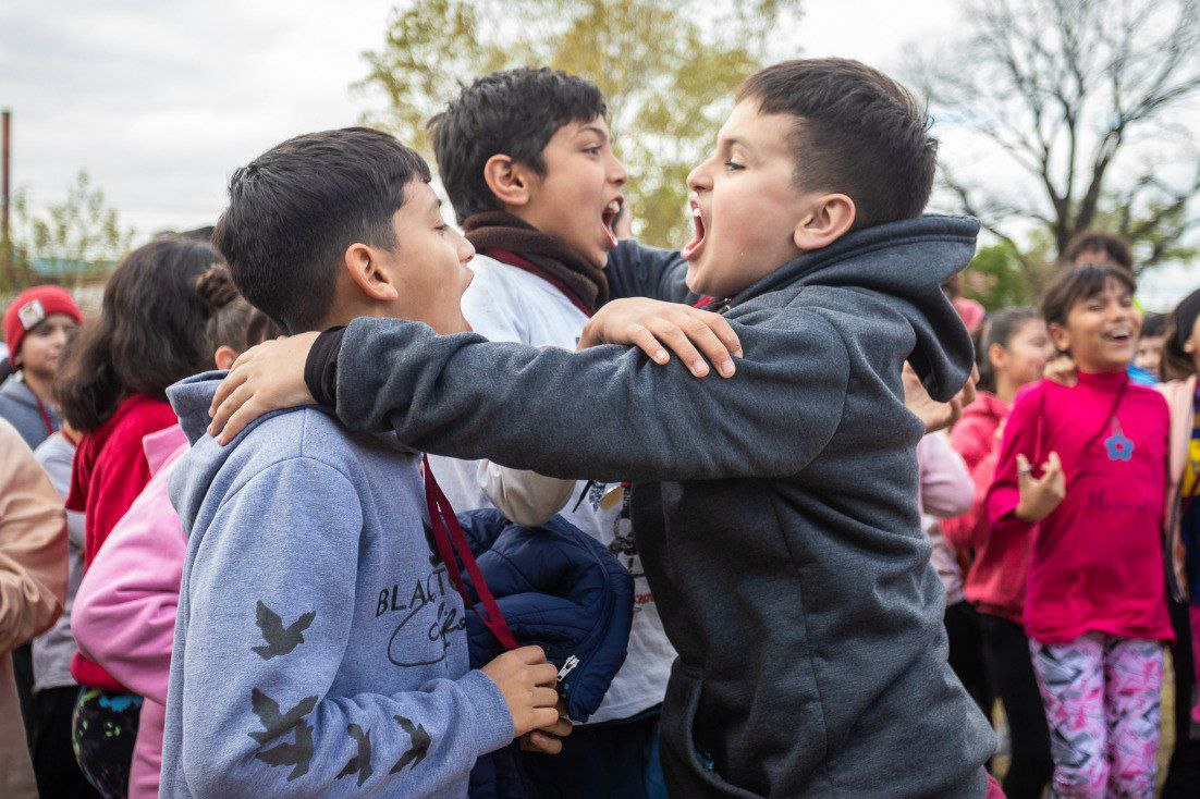 Más de 500 alumnos y alumnas de escuelas primarias participaron de una jornada de atletismo en el Parque General San Martín