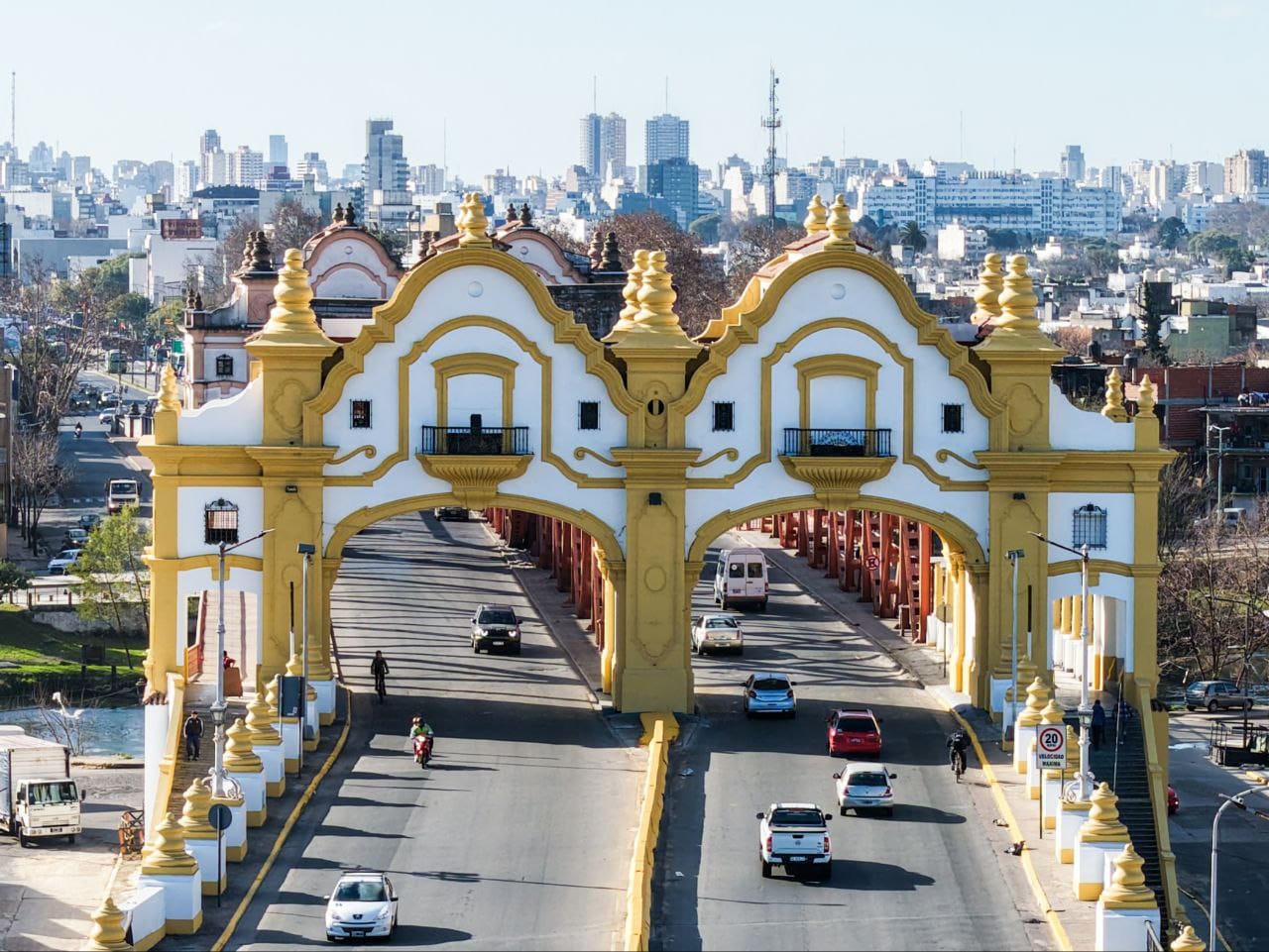 El antes y el después del nuevo Puente Alsina