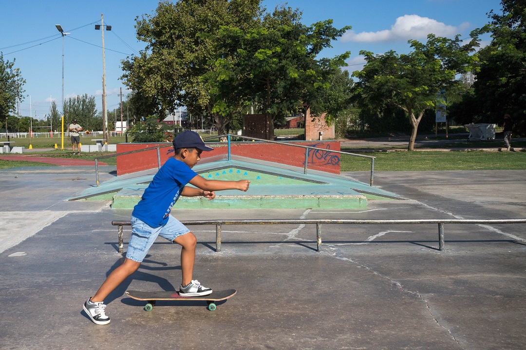 Encuentro de skate para niños y niñas