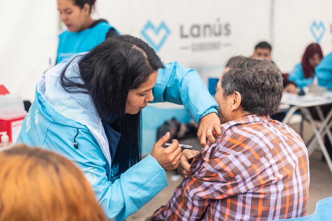 Operativo Territorial Lanús Tu Gobierno en Monte Chingolo