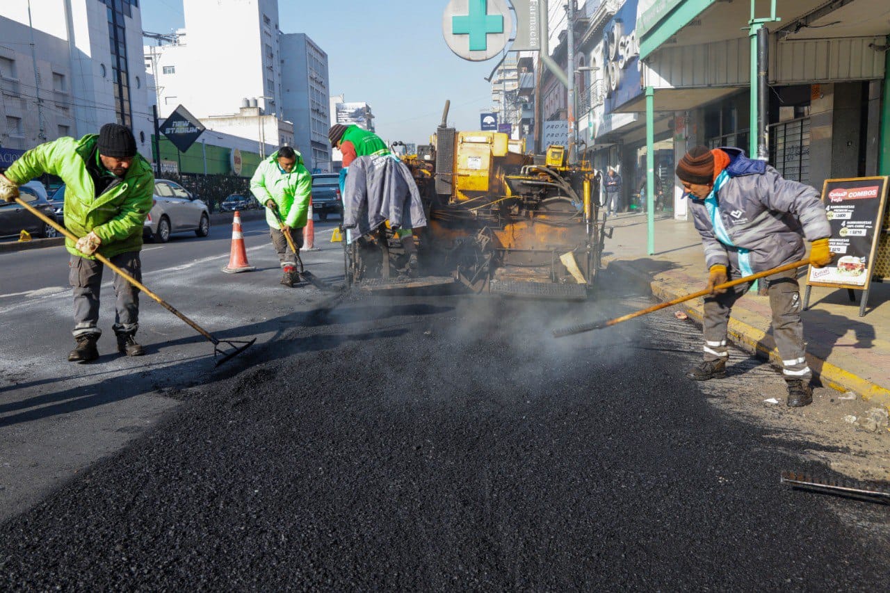 Plan de Bacheo y Repavimentación por las calles de la ciudad