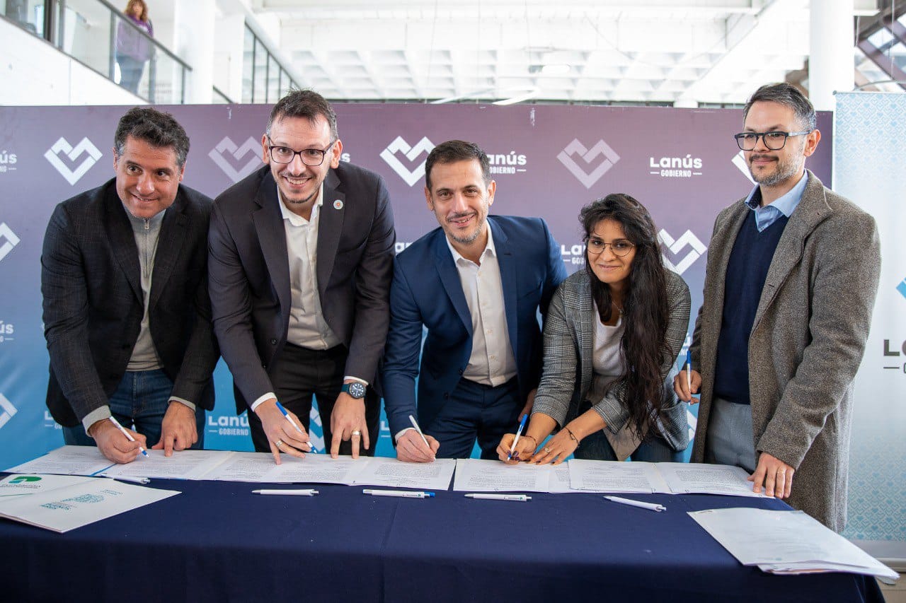 Firma de acuerdo de cooperación con el Instituto Cultural de la Provincia, Fundación Banco Provincia y Provincia Net