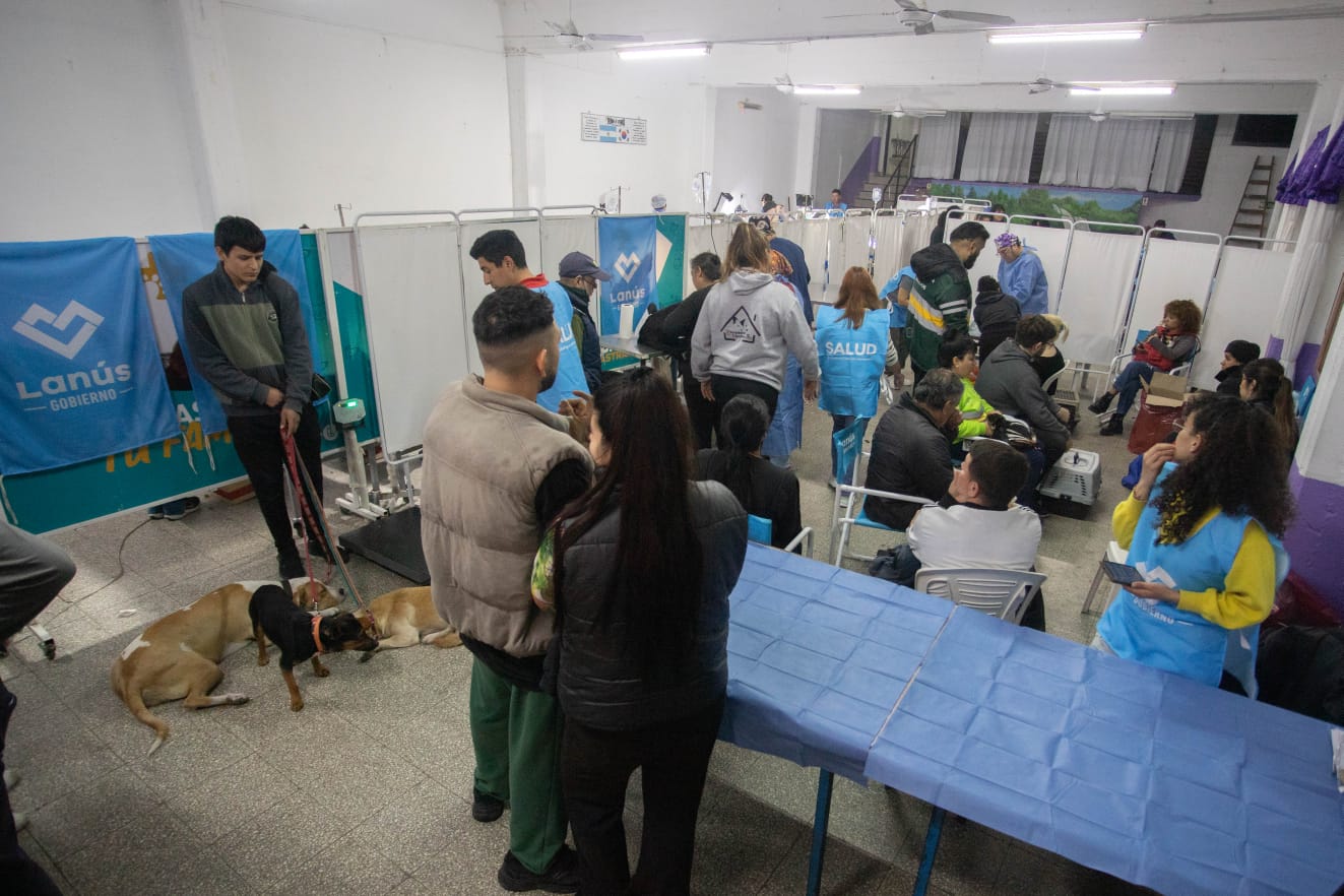 Mega Operativo Castración y Vacunación en Lanús Oeste