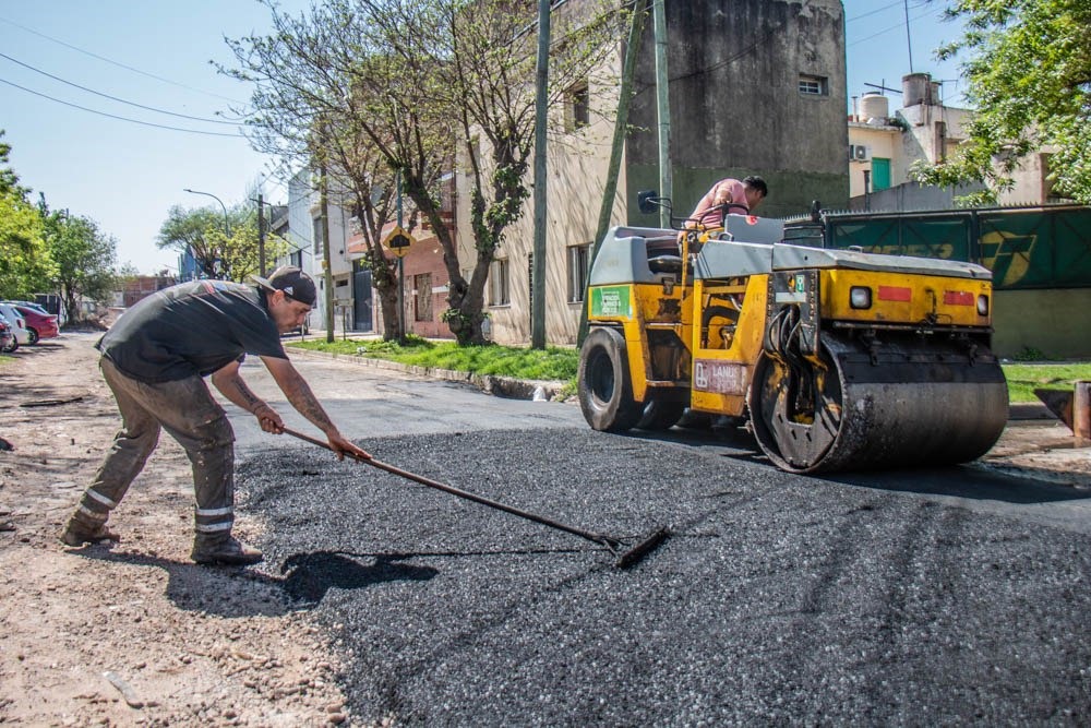 Continúa el Plan de Pavimentación en el distrito