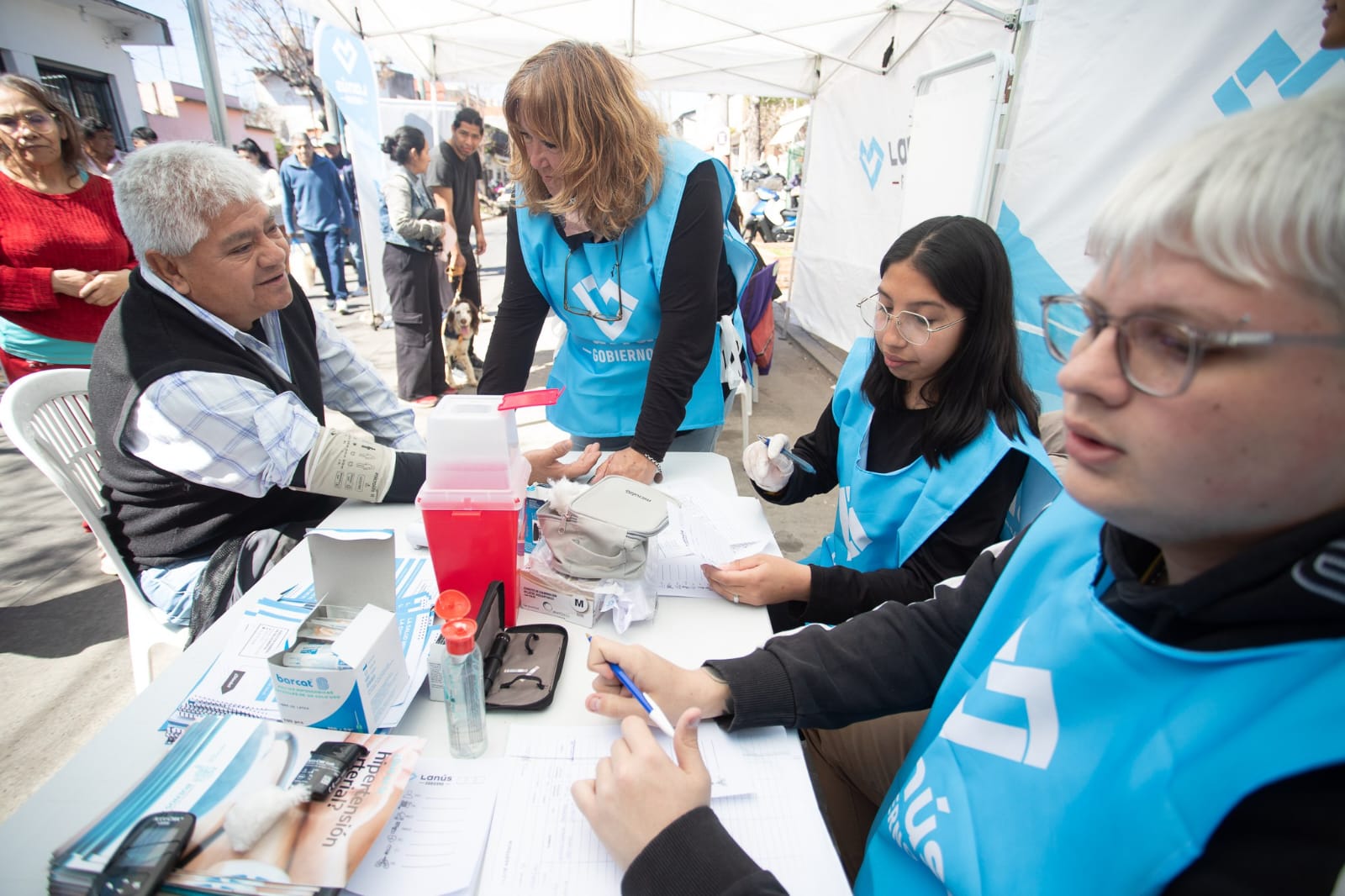 El Operativo Sábados de Salud en el Barrio llega a Valentín Alsina