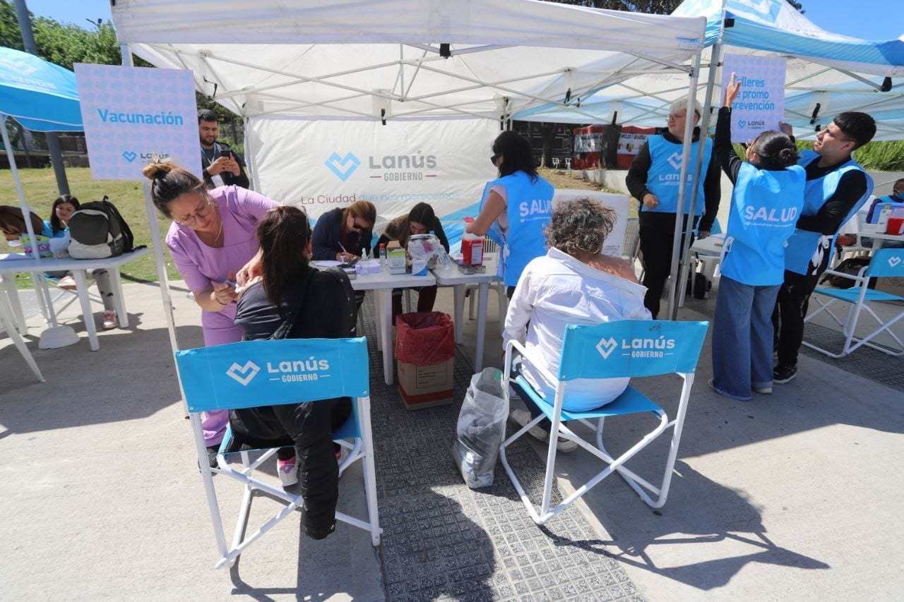Nueva jornada de “Sábados de Salud en el Barrio” en Monte Chingolo