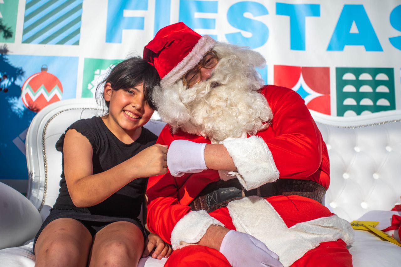 Este fin de semana, Papá Noel estará en el Parque Eva Perón