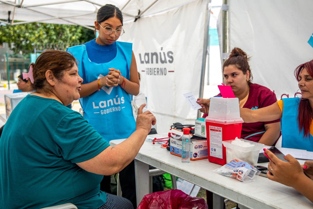 Nuevo operativo Sábados de Salud en el Barrio en el CAPS 26 de Abril en Monte Chingolo