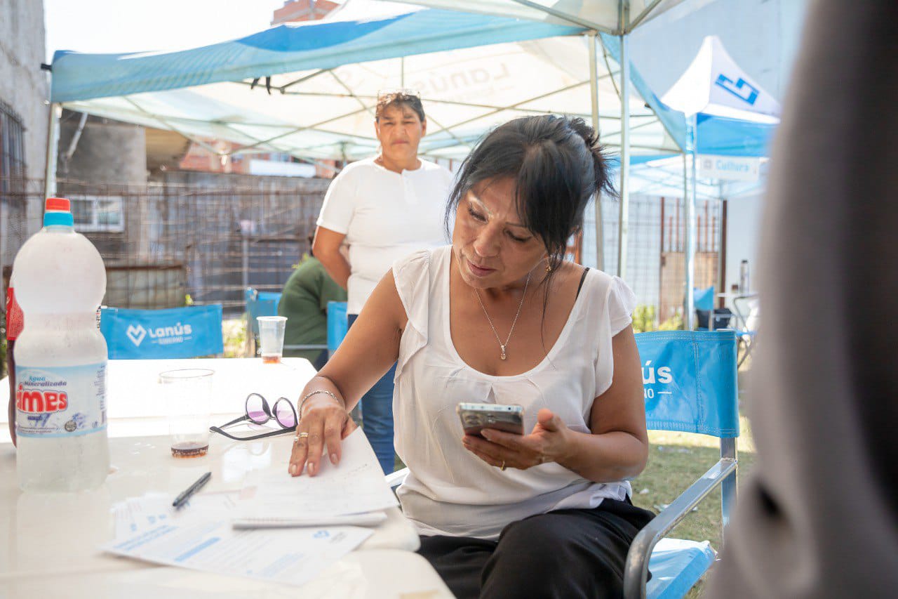 Nuevo Operativo Territorial Lanús tu Gobierno en Valentín Alsina