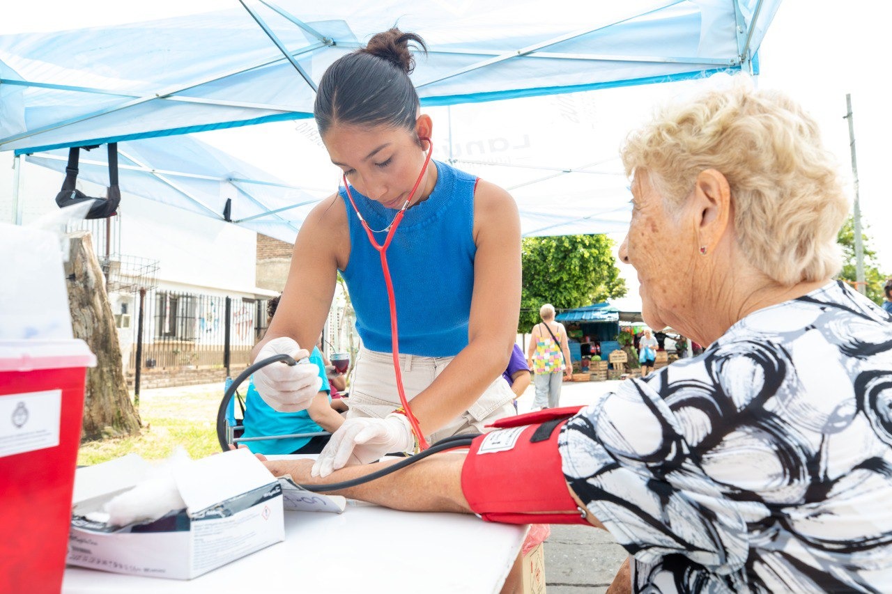 Nueva jornada de Sábados de Salud en el Barrio en Remedios de Escalada