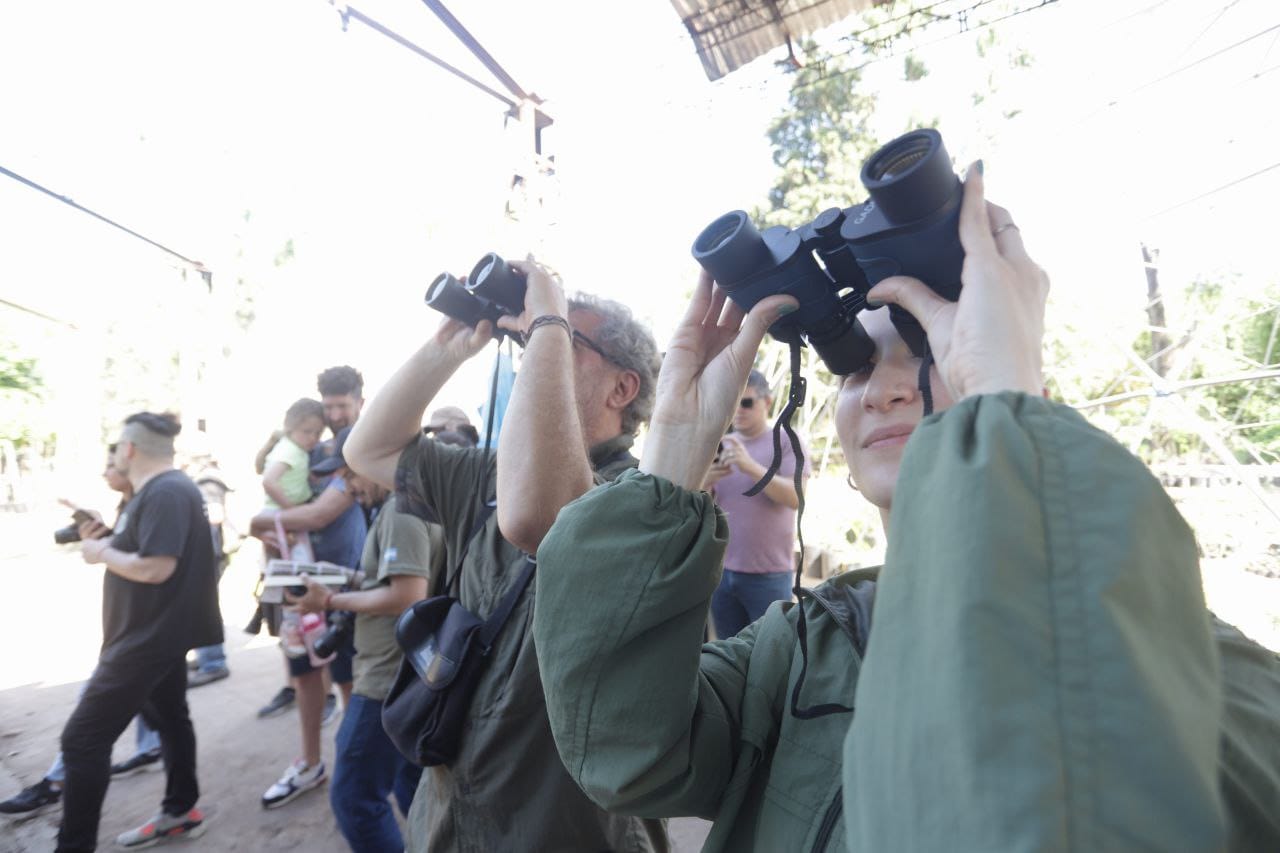 Jornada gratuita de observación de aves en el Parque Eva Perón