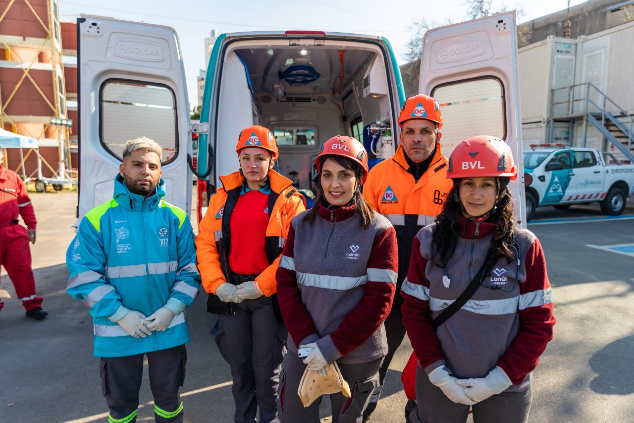 Jornada de Capacitación en Emergencias para profesionales, especialistas y técnicos