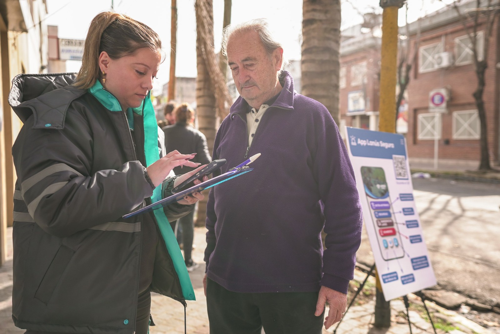 App Lanús Segura: siguen las reuniones informativas con vecinos y vecinas de distintos barrios