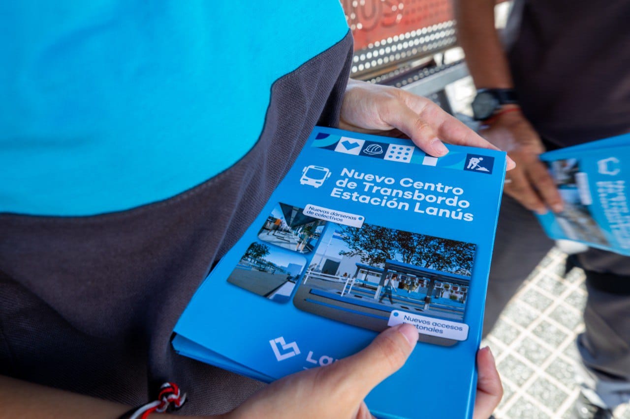 Primera etapa de apertura de la nueva Estación Lanús: dársenas I y II