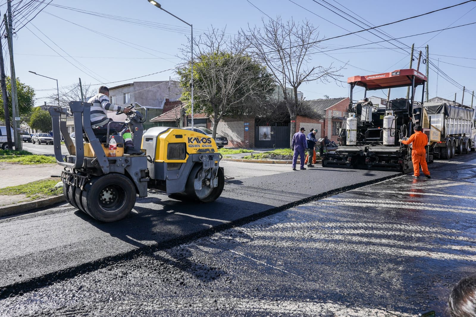 Avanza el Plan de Pavimentación en Villa Argerich y Villa Atlántida