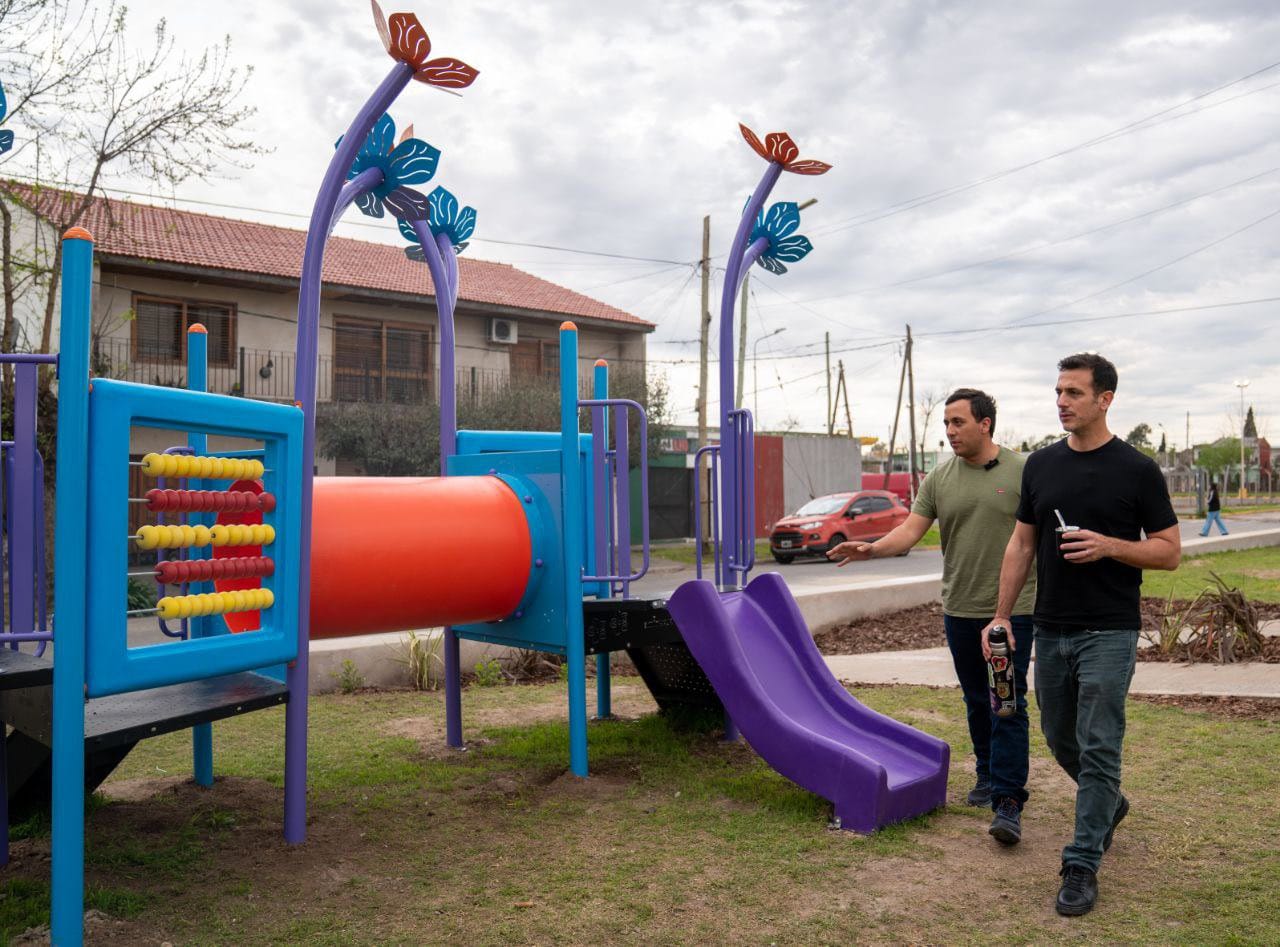 Nueva plaza en Donato Álvarez y Pirovano, Monte Chingolo
